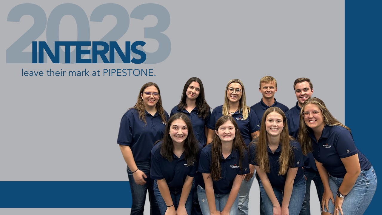 2023 Interns Leave their Mark at PIPESTONE